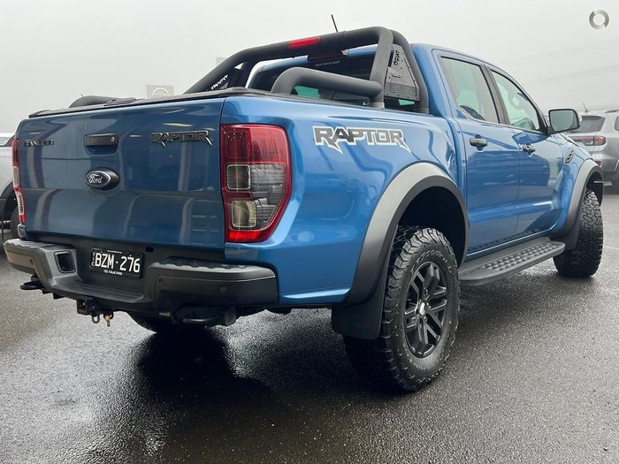 2021 Ford Ranger Raptor PX MkIII MY21.25 4X4 Dual Range Ford Performance Blue
