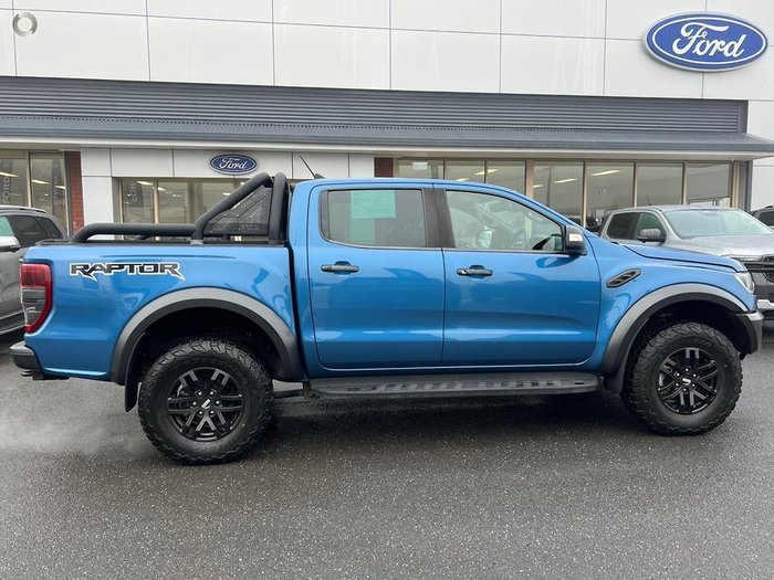 2021 Ford Ranger Raptor PX MkIII MY21.25 4X4 Dual Range Ford Performance Blue