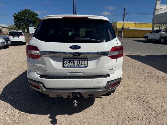2019 Ford Everest Trend UA II MY19 4X4 Dual Range Arctic White