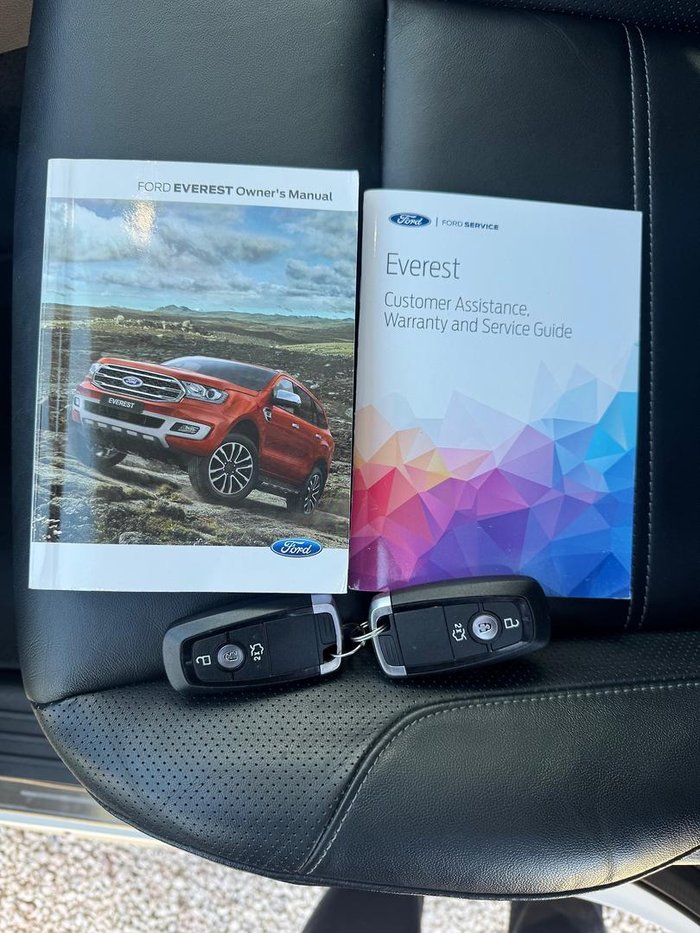 2019 Ford Everest Trend UA II MY19 4X4 Dual Range Arctic White