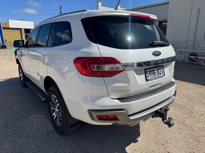 2019 Ford Everest Trend UA II MY19 4X4 Dual Range Arctic White
