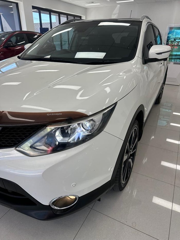 2015 Nissan QASHQAI Ti J11 Ivory Pearl