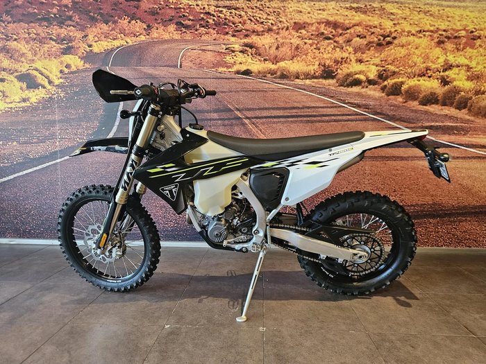 2025 Triumph TF 450-E Off Road White