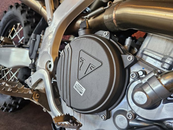 2025 Triumph TF 450-E Off Road White