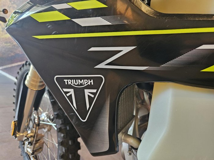 2025 Triumph TF 450-E Off Road White