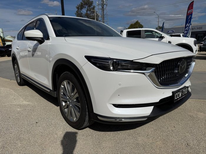 2022 Mazda CX-8 Asaki KG Series AWD Snowflake White Pearl