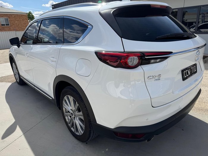 2022 Mazda CX-8 Asaki KG Series AWD Snowflake White Pearl