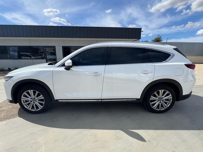 2022 Mazda CX-8 Asaki KG Series AWD Snowflake White Pearl