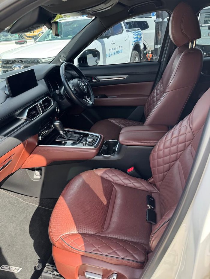 2022 Mazda CX-8 Asaki KG Series AWD Snowflake White Pearl