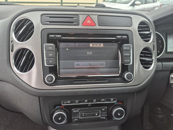 2011 Volkswagen Tiguan 147TSI 5N MY11 Four Wheel Drive Deep Black