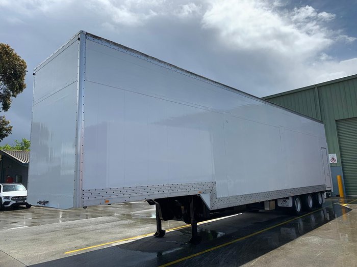 2007 Barker 14.6M Drop Deck/ Hydraulic Mezzanine, Tail Gate 4.6M