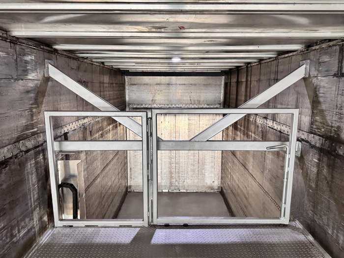 2007 Barker 14.6M Drop Deck/ Hydraulic Mezzanine, Tail Gate 4.6M 