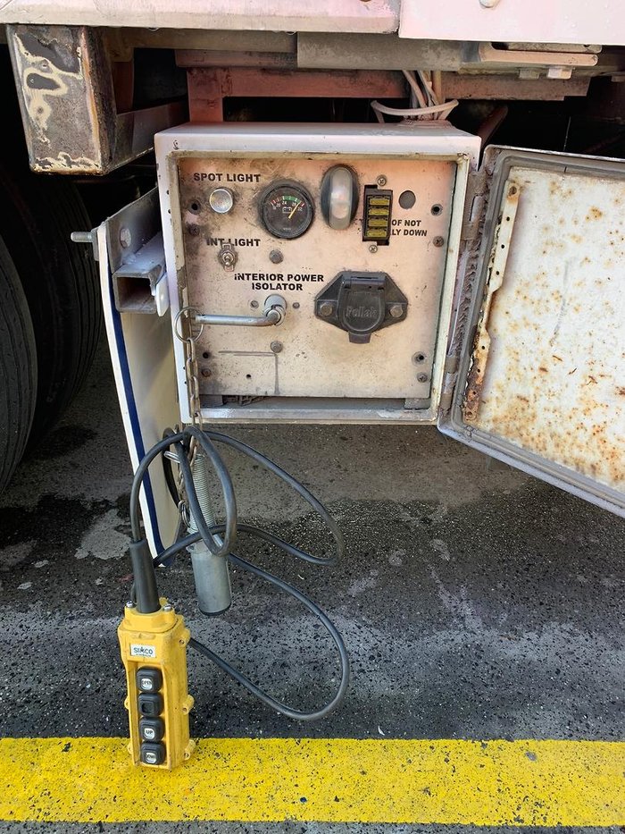 2007 Barker 14.6M Drop Deck/ Hydraulic Mezzanine, Tail Gate 4.6M