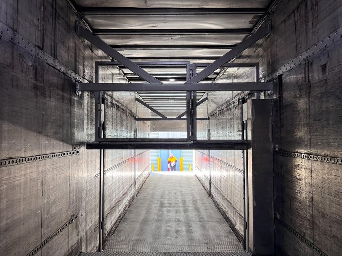 2007 Barker 14.6M Drop Deck/ Hydraulic Mezzanine, Tail Gate 4.6M 