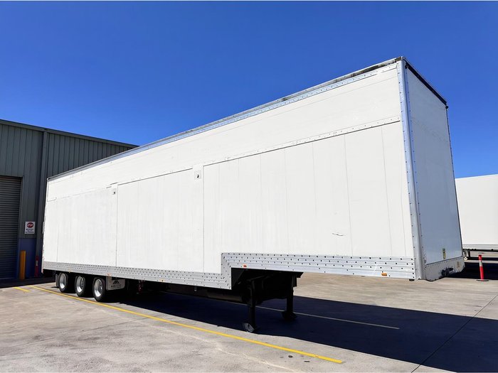 2007 Barker 14.6M Drop Deck/ Hydraulic Mezzanine, Tail Gate 4.6M 