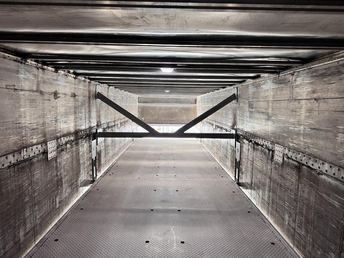 2007 Barker 14.6M Drop Deck/ Hydraulic Mezzanine, Tail Gate 4.6M 