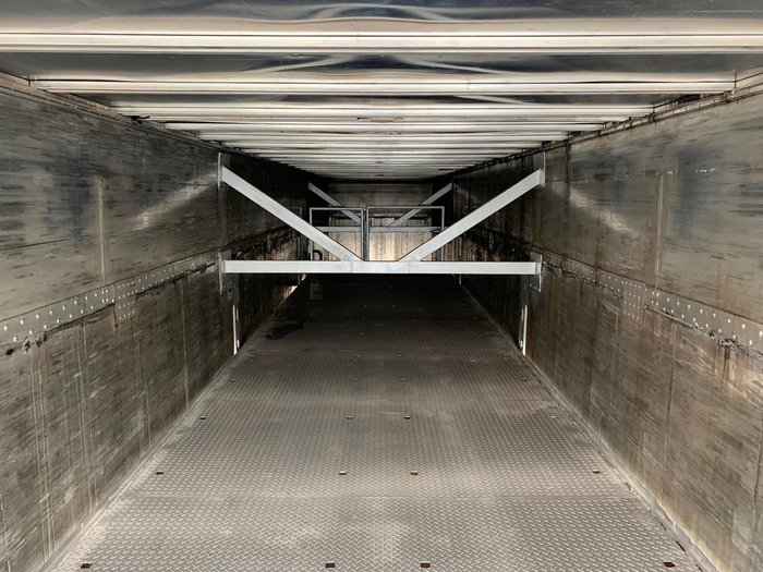 2007 Barker 14.6M Drop Deck/ Hydraulic Mezzanine, Tail Gate 4.6M