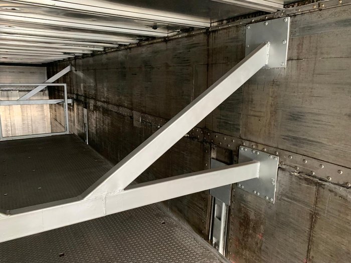 2007 Barker 14.6M Drop Deck/ Hydraulic Mezzanine, Tail Gate 4.6M