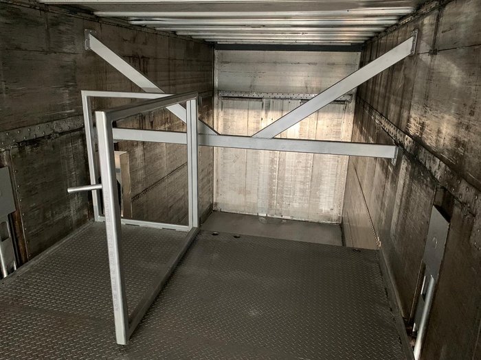 2007 Barker 14.6M Drop Deck/ Hydraulic Mezzanine, Tail Gate 4.6M