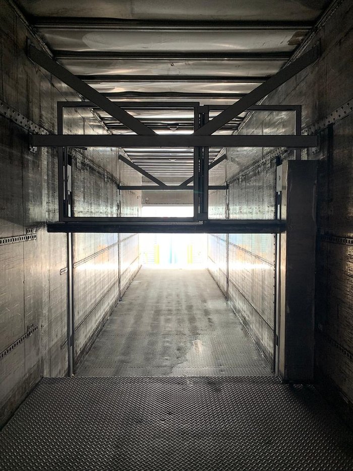 2007 Barker 14.6M Drop Deck/ Hydraulic Mezzanine, Tail Gate 4.6M