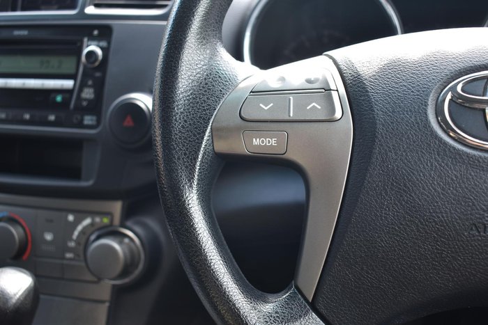 2010 Toyota Kluger KX-R GSU40R Graphite