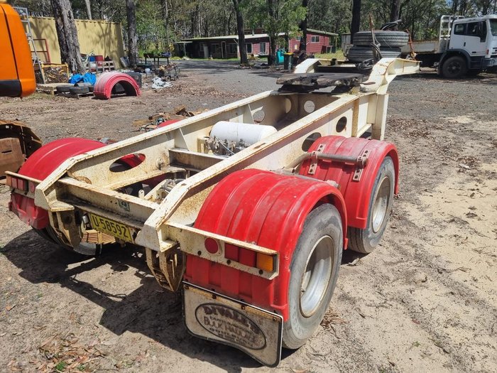 2008 TRT 2X4 Low Loader Dolly White