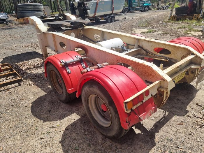 2008 TRT 2X4 Low Loader Dolly White