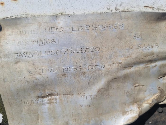 2008 TRT 2X4 Low Loader Dolly White