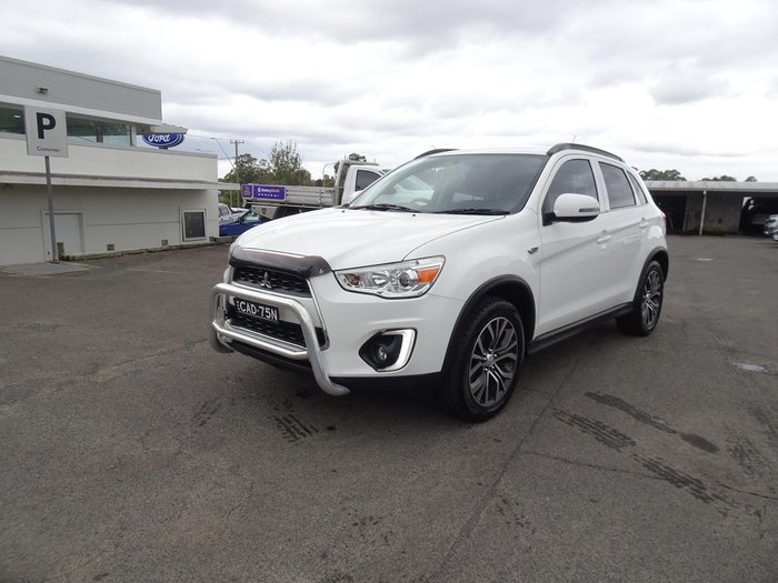 2016 Mitsubishi ASX LS XB MY15.5 White