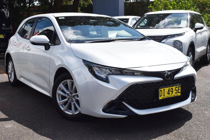 2024 Toyota Corolla Ascent Sport MZEA12R White