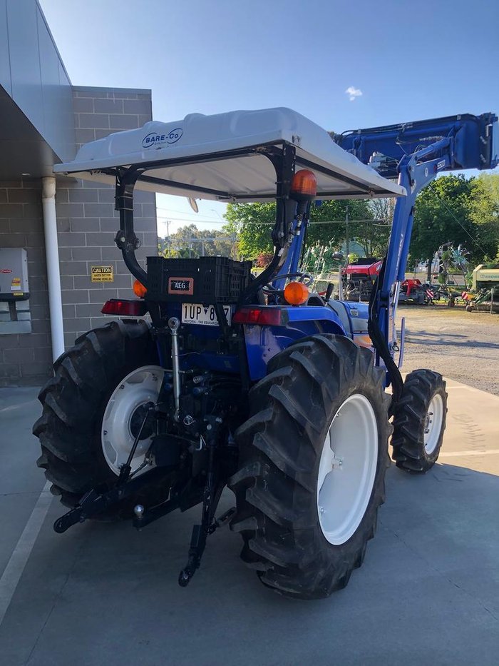 0 Iseki Tg5570 Rops 60Hp Fel & 4In1 Bkt 389 Hours New Lug Wheels Blue
