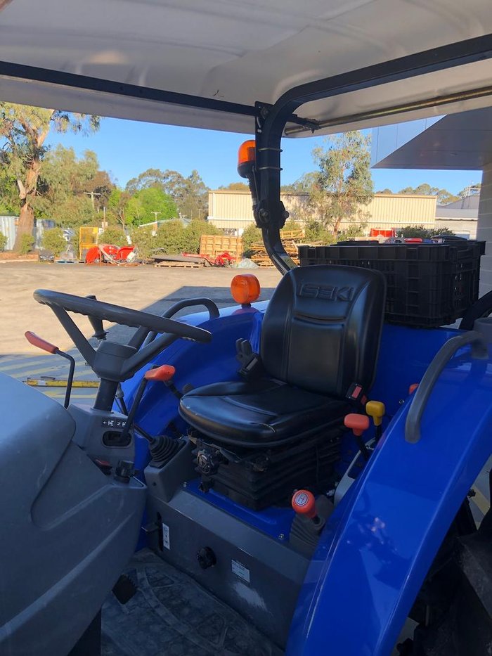 Iseki Tg5570 Rops 60Hp Fel & 4In1 Bkt 417 Hours New Lug Wheels