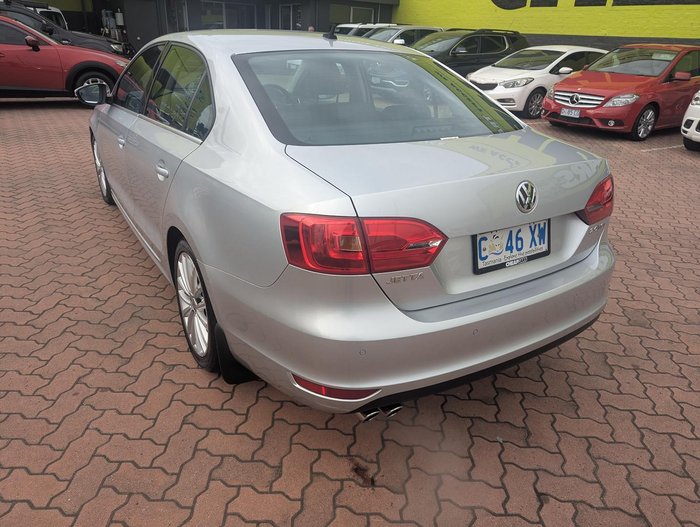 2012 Volkswagen Jetta 147TSI Highline 1B MY12.5 Reflex Silver