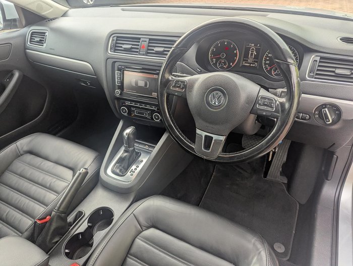2012 Volkswagen Jetta 147TSI Highline 1B MY12.5 Reflex Silver