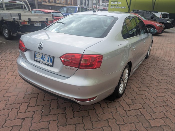 2012 Volkswagen Jetta 147TSI Highline 1B MY12.5 Reflex Silver