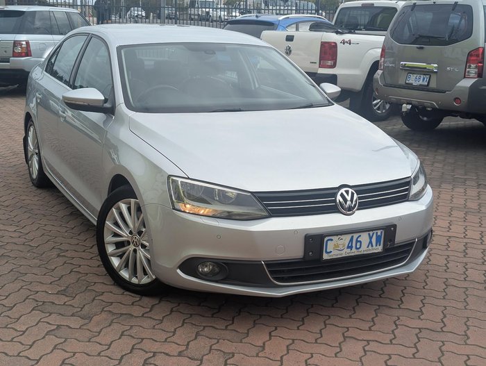 2012 Volkswagen Jetta 147TSI Highline 1B MY12.5 Reflex Silver