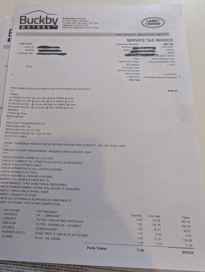 2013 Land Rover Discovery 4 TDV6 Series 4 MY13 4X4 Constant Santorini Black