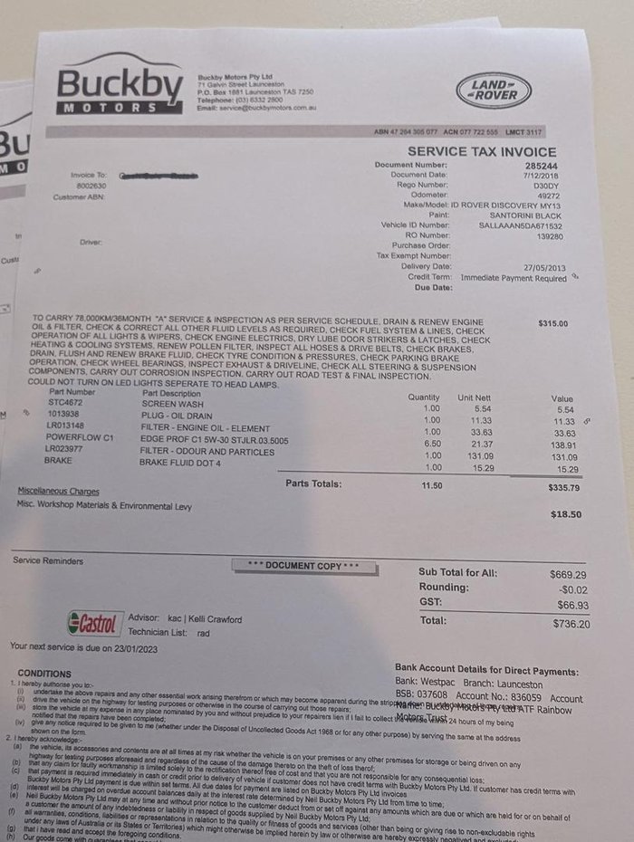 2013 Land Rover Discovery 4 TDV6 Series 4 MY13 4X4 Constant Santorini Black