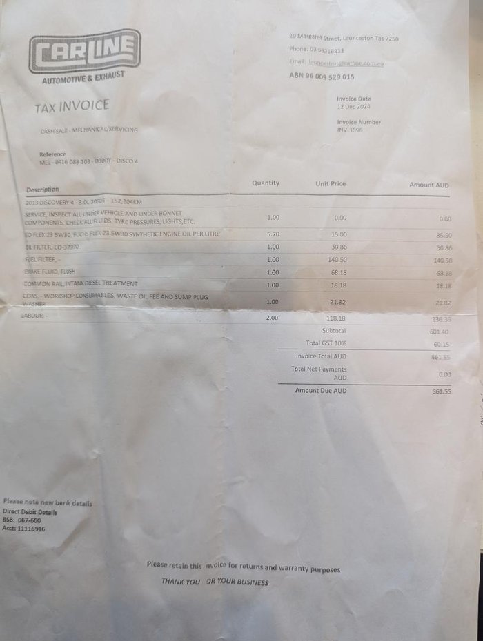 2013 Land Rover Discovery 4 TDV6 Series 4 MY13 4X4 Constant Santorini Black