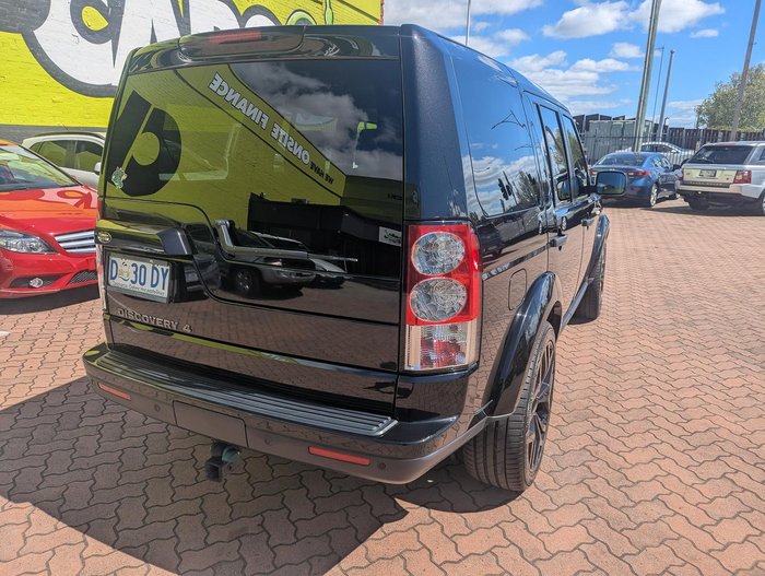 2013 Land Rover Discovery 4 TDV6 Series 4 MY13 4X4 Constant Santorini Black