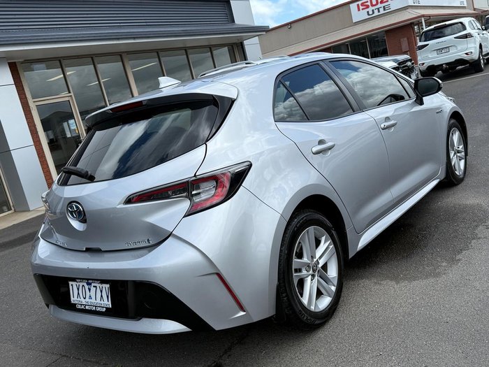 2022 Toyota Corolla Ascent Sport Hybrid ZWE211R Silver Pearl