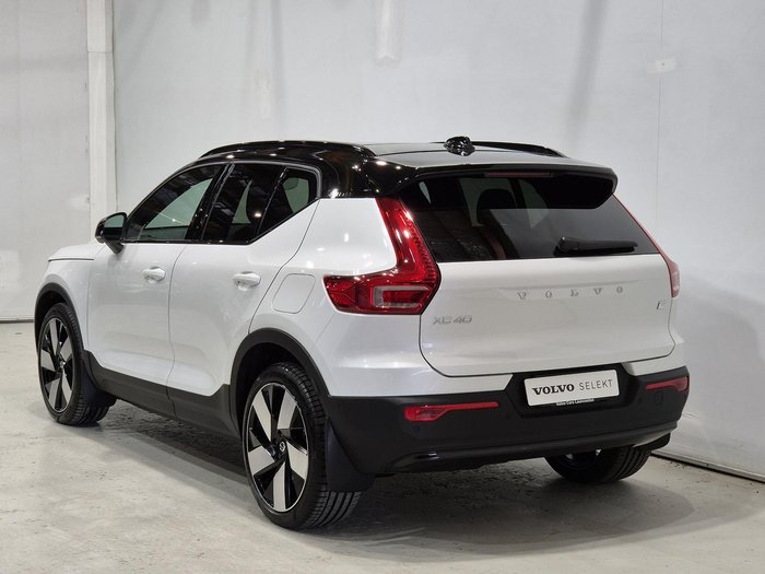 2023 Volvo XC40 Recharge Twin Pure Electric MY24 AWD Crystal White
