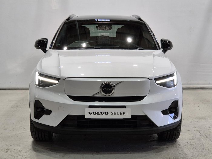 2023 Volvo XC40 Recharge Twin Pure Electric MY24 AWD Crystal White