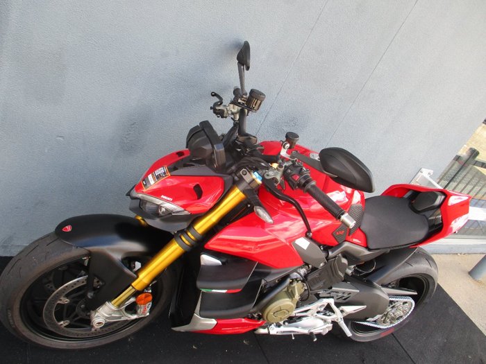 2021 DUCATI STREETFIGHTER V4 S RED
