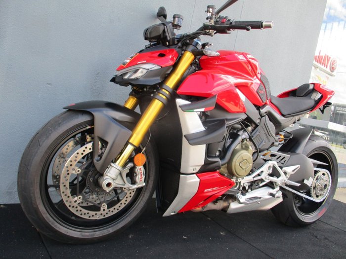 2021 DUCATI STREETFIGHTER V4 S RED