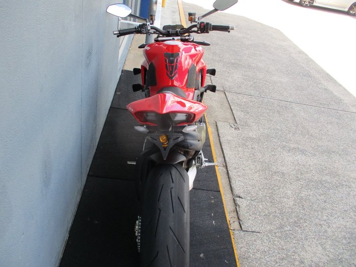 2021 DUCATI STREETFIGHTER V4 S RED