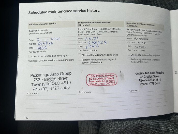 2020 Hyundai i30 Active PD2 MY20 Polar White