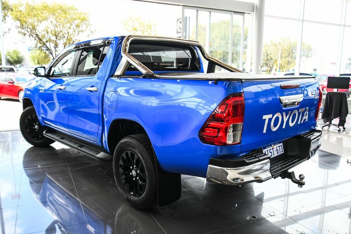 2016 Toyota Hilux SR5 GUN126R 4X4 Dual Range Nebula Blue
