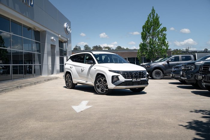 2022 Hyundai Tucson Elite N Line NX4.V1 MY22 AWD White Cream