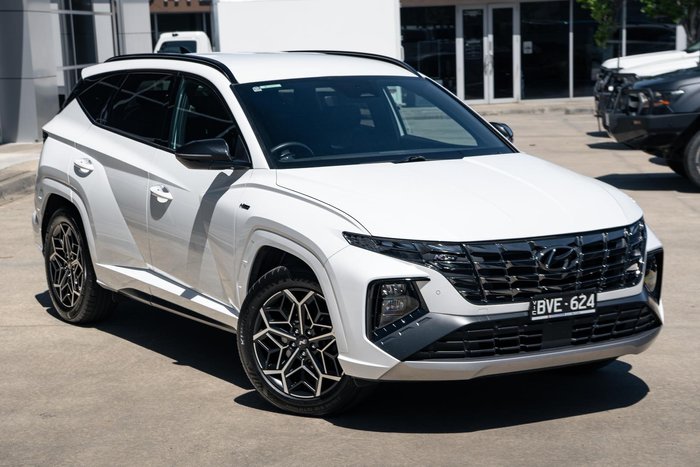 2022 Hyundai Tucson Elite N Line NX4.V1 MY22 AWD White Cream